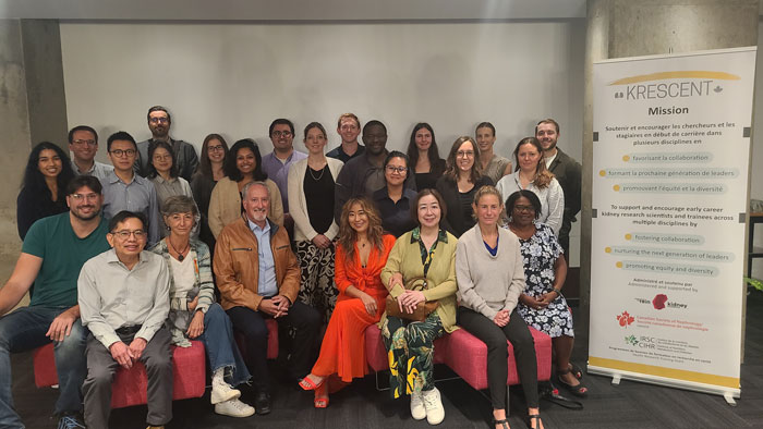 Photo de groupe de la cohorte de 2025 de KRESCENT